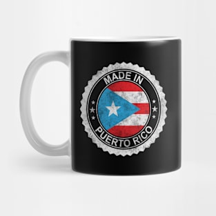 Made in Puerto Rico Grunge Style Mug